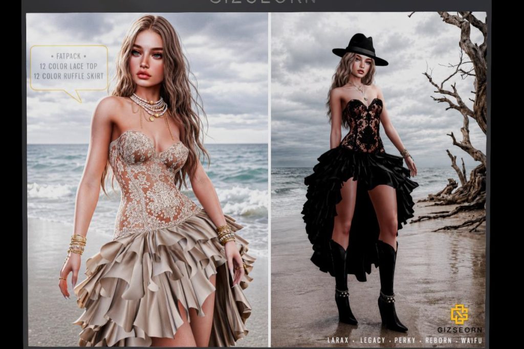 Riona Dress - Legacy/MaitreyaX/Reborn/+mods, L$299 each/L$1699 FP