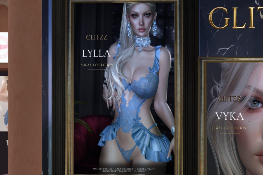 Lylla Lingerie Set - Legacy/Reborn/+mods, L$325 each/L$1800 FP