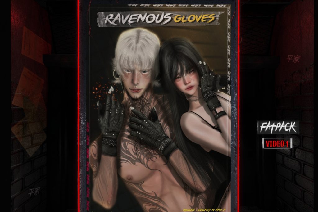 Ravenous Gloves - Legacy M+F, L$450