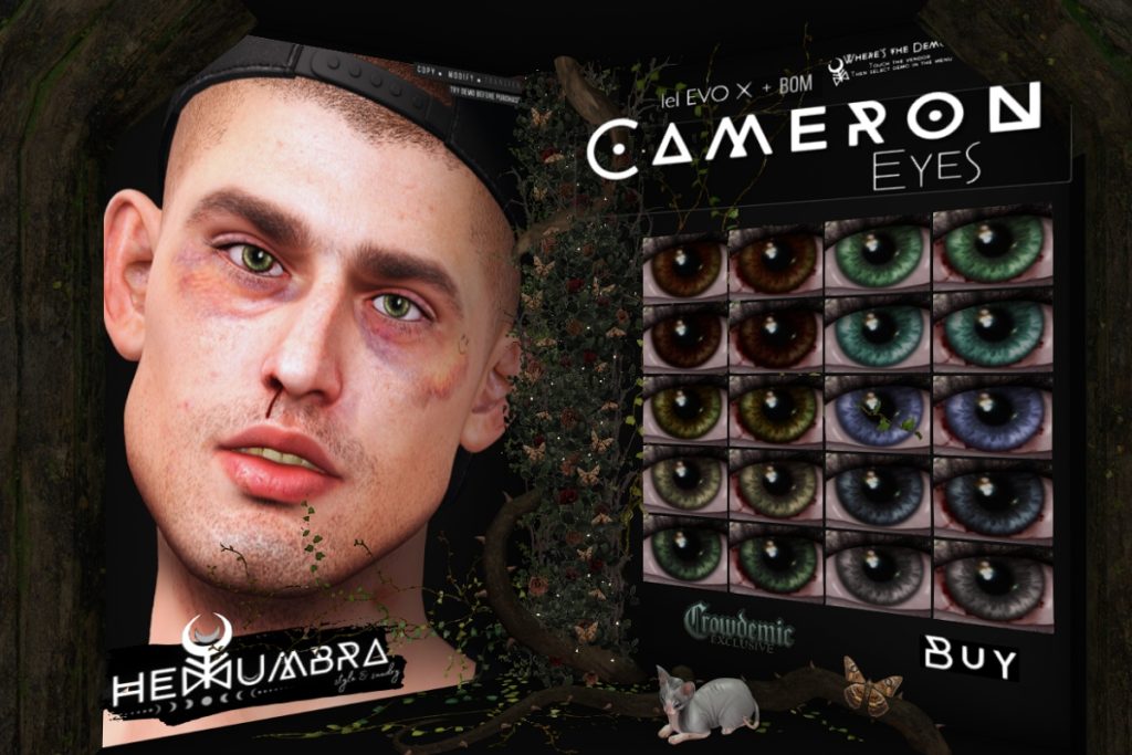 Cameron Eyes - BOM/EvoX, L$350