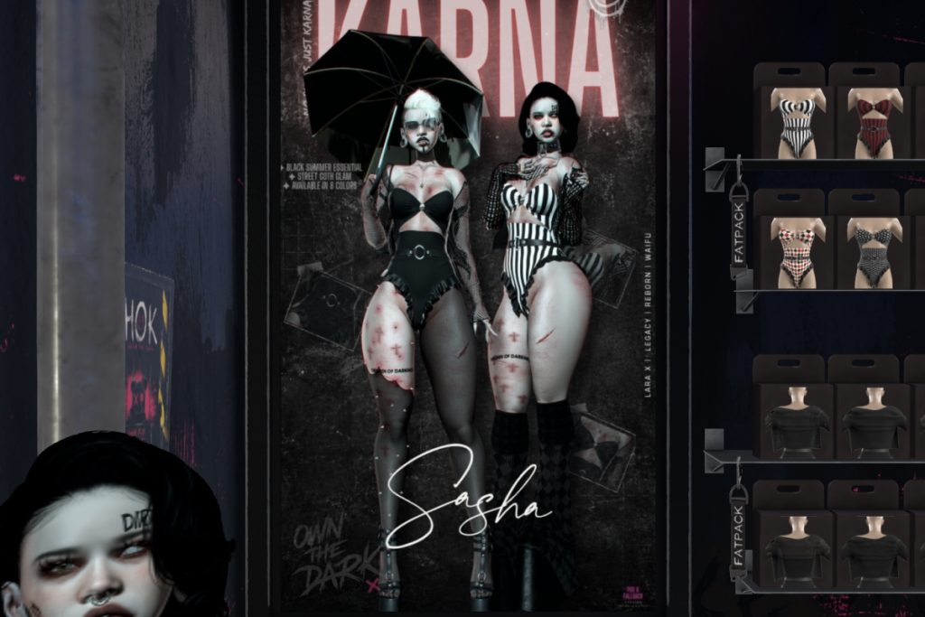 Sasha Set - Legacy/Reborn/+mods, L$299-L$399 each/L$1799-L$1899 each FP