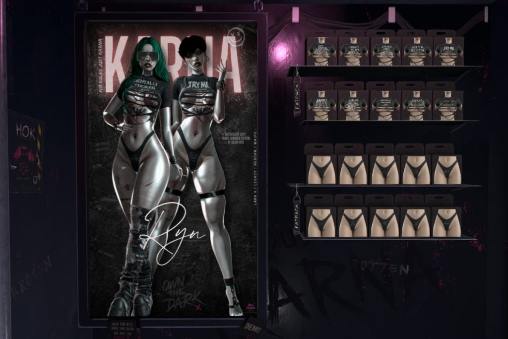 Ryn Top and Panties - Legacy/MaitreyaX/Nhumana/Reborn/+mods, L$299-L$399 each/L$1699-L$1899 each FP