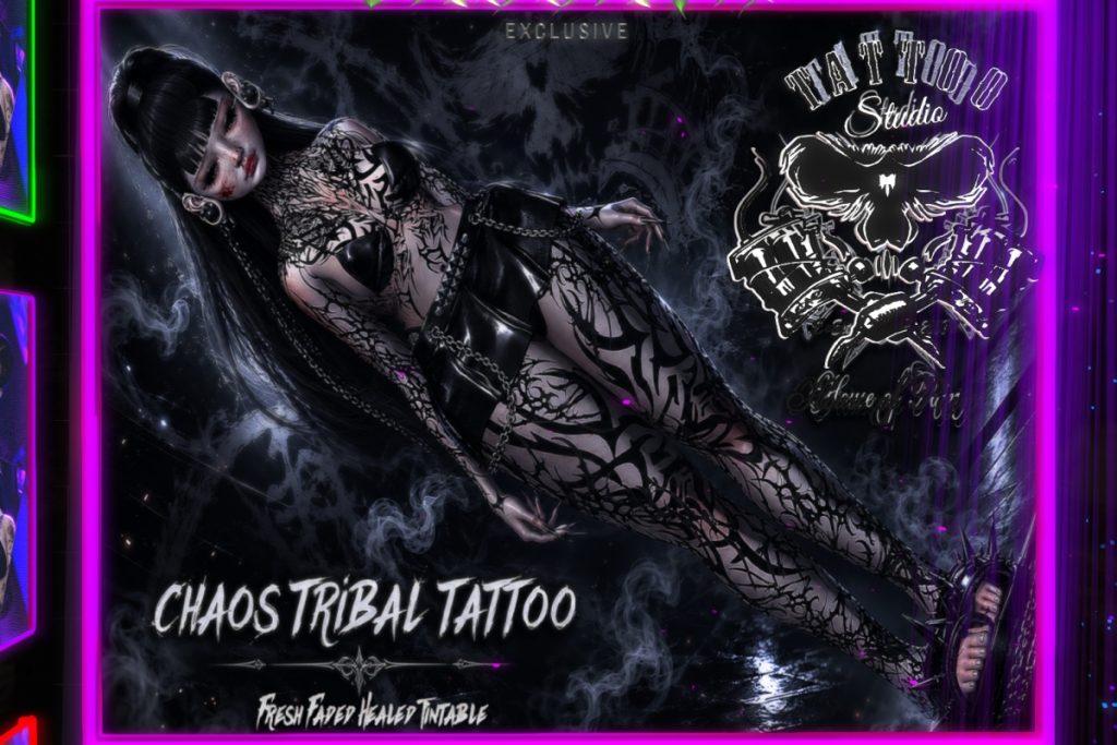 Chaos Tribal Tattoo, L$499