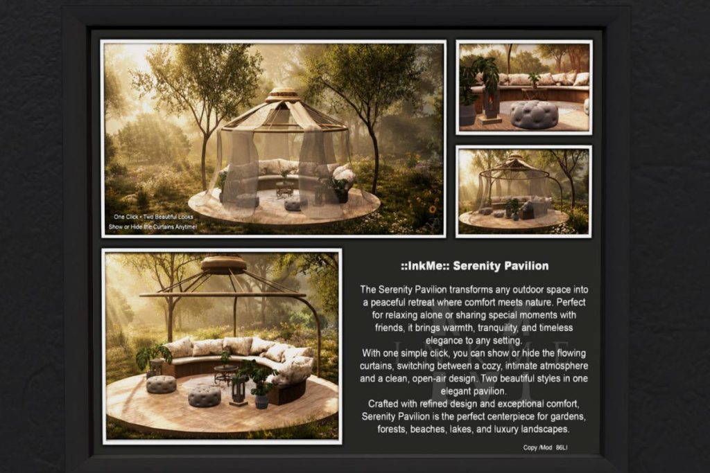 Serenity Pavilion, L$320