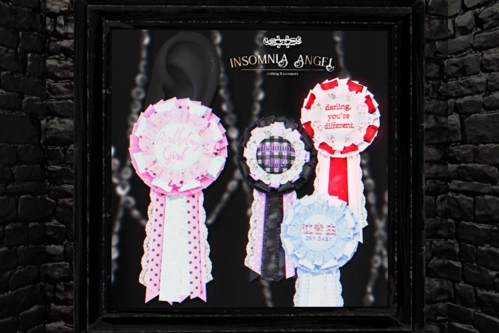 Rosette Buttons, L$195