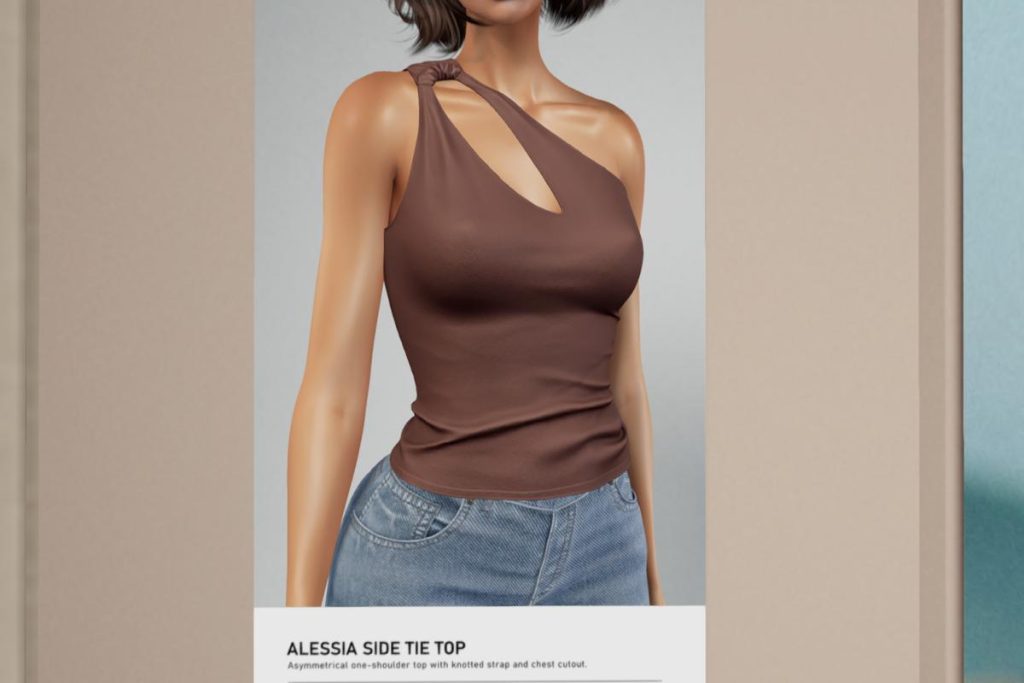Alessia Side Tie Top - Legacy/MaitreyaX/Reborn/+mods, L$288 each/L$988 FP