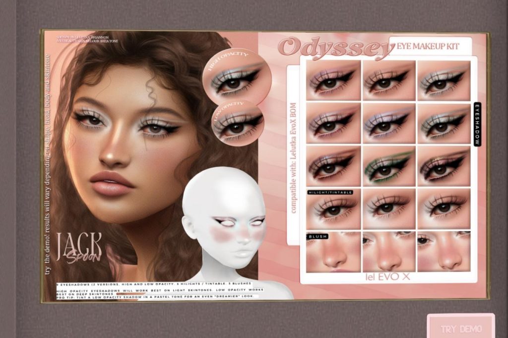 Odyssey Eye Makeup - Evo X, L$265