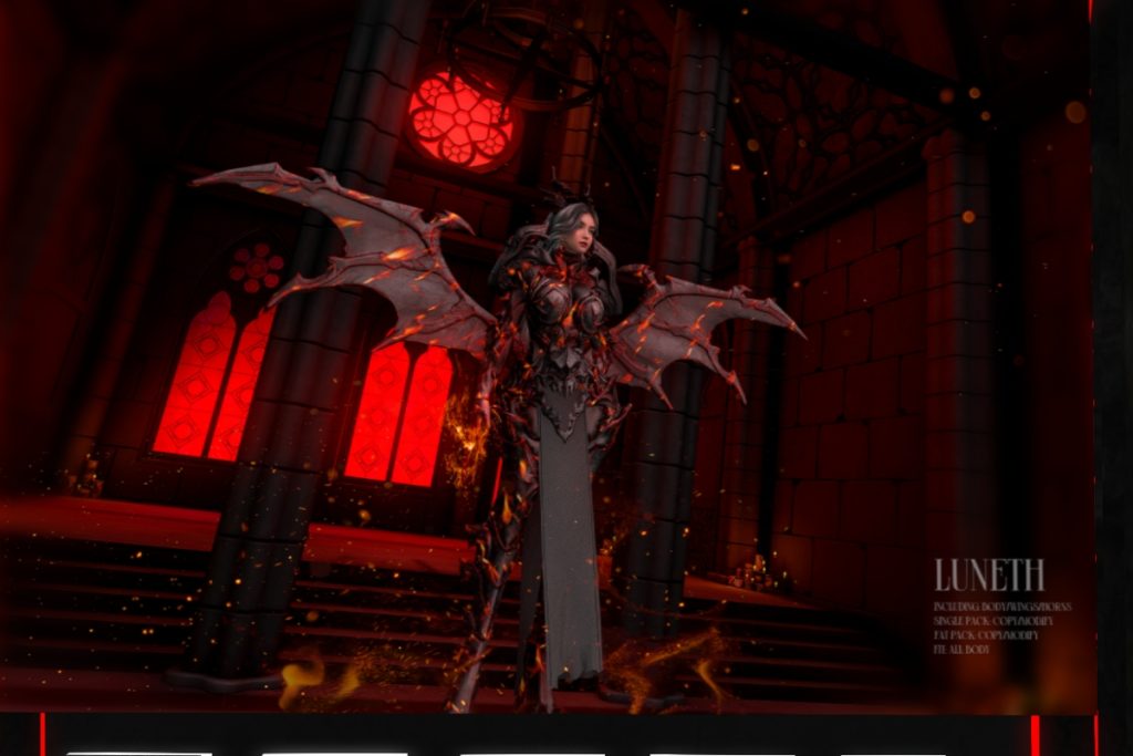 Luneth Armor &amp; Accessories, L$399 each/L$1299 FP