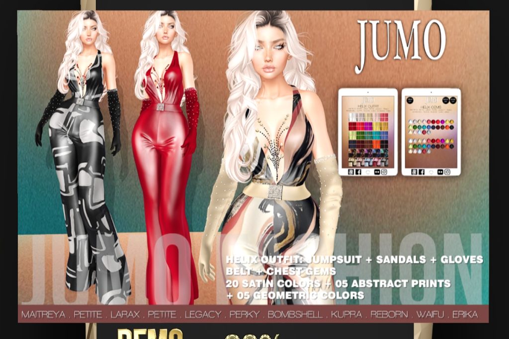 Helix Outfit - Erika/Inithium/Legacy/Maitreya/Reborn/+mods, L$240
