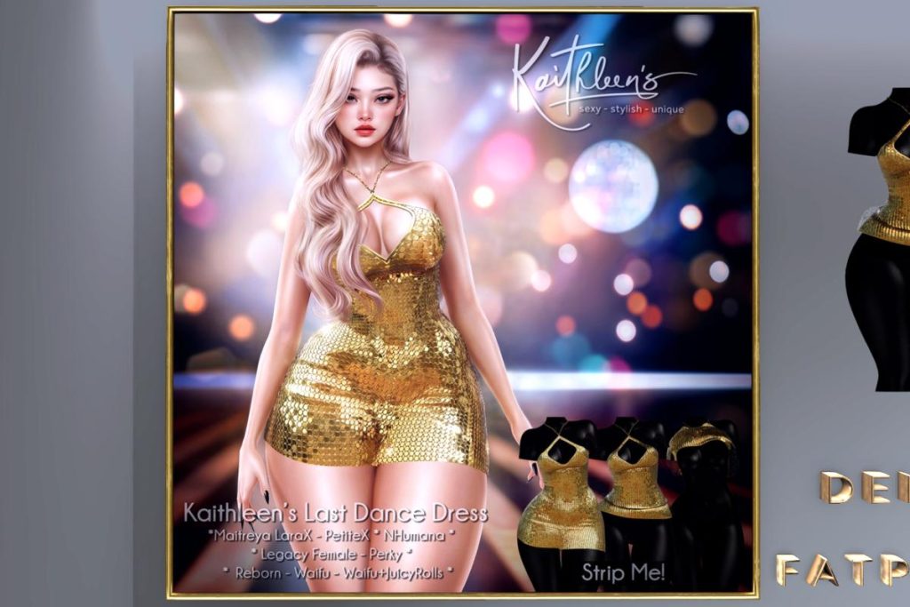 Last Dance Dress - Legacy/MaitreyaX/Nhumana/Reborn/+mods, L$299 each/L$1499 FP