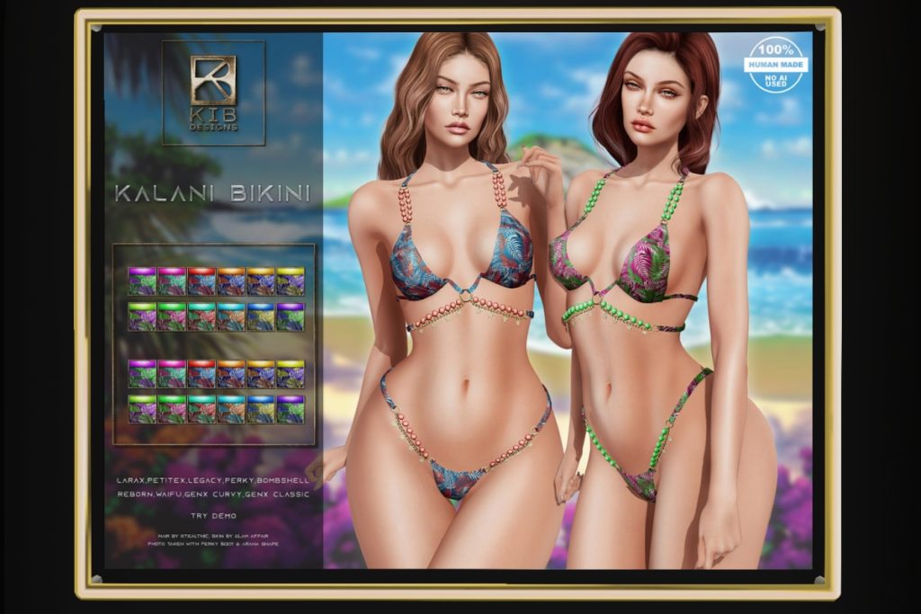 Kalani Bikini - GenX/Legacy/MaitreyaX/Reborn/+mods, L$280