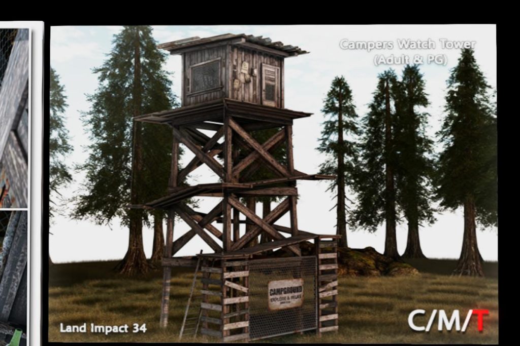 Campers Watch Tower, L$1099