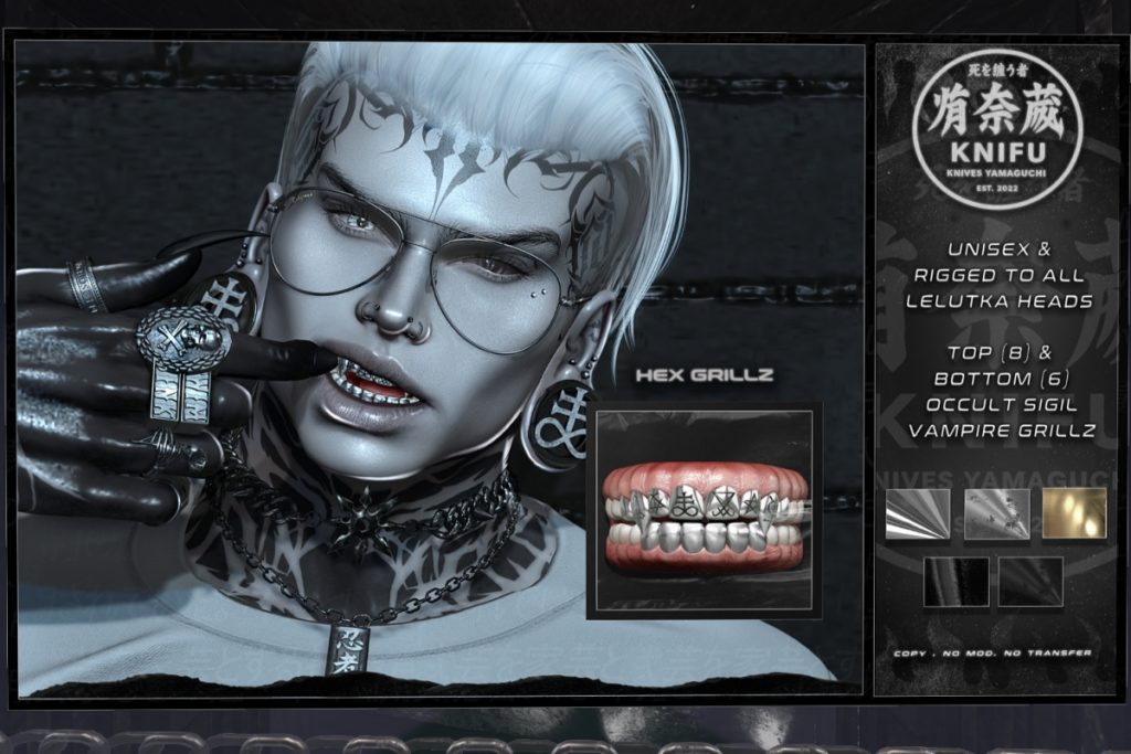 Hex grillz - EvoX, L$499