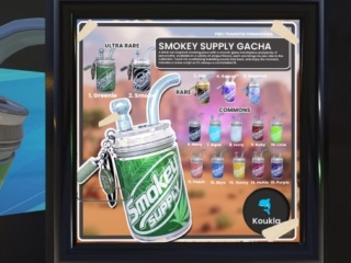 Smokey Supply Holdable, L$65 per play