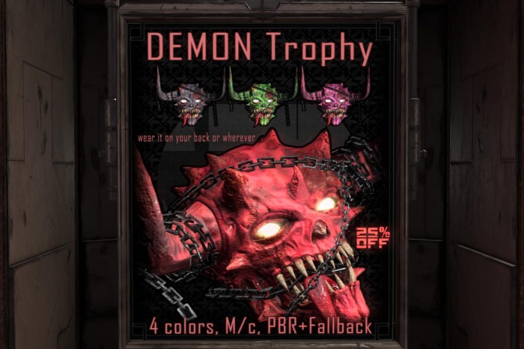 Demon Trophy, L$300