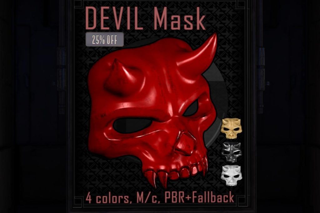 Devil Mask, L$225