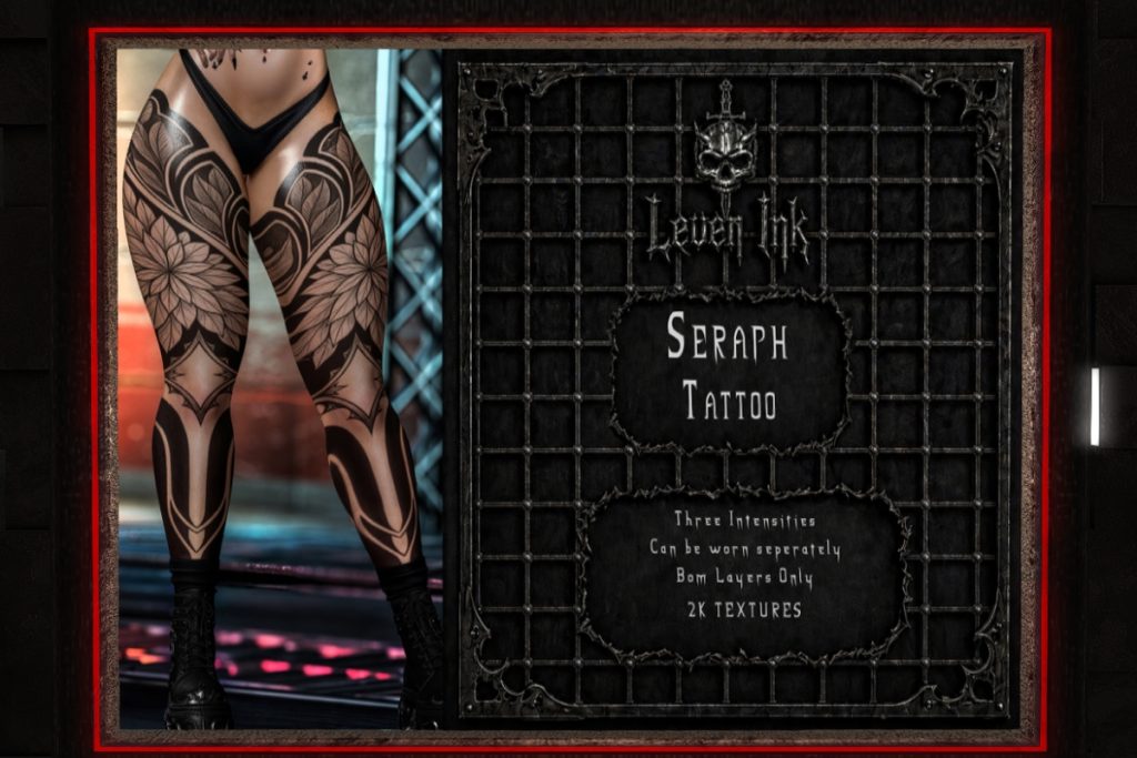 Seraph Tattoo - BOM, L$350