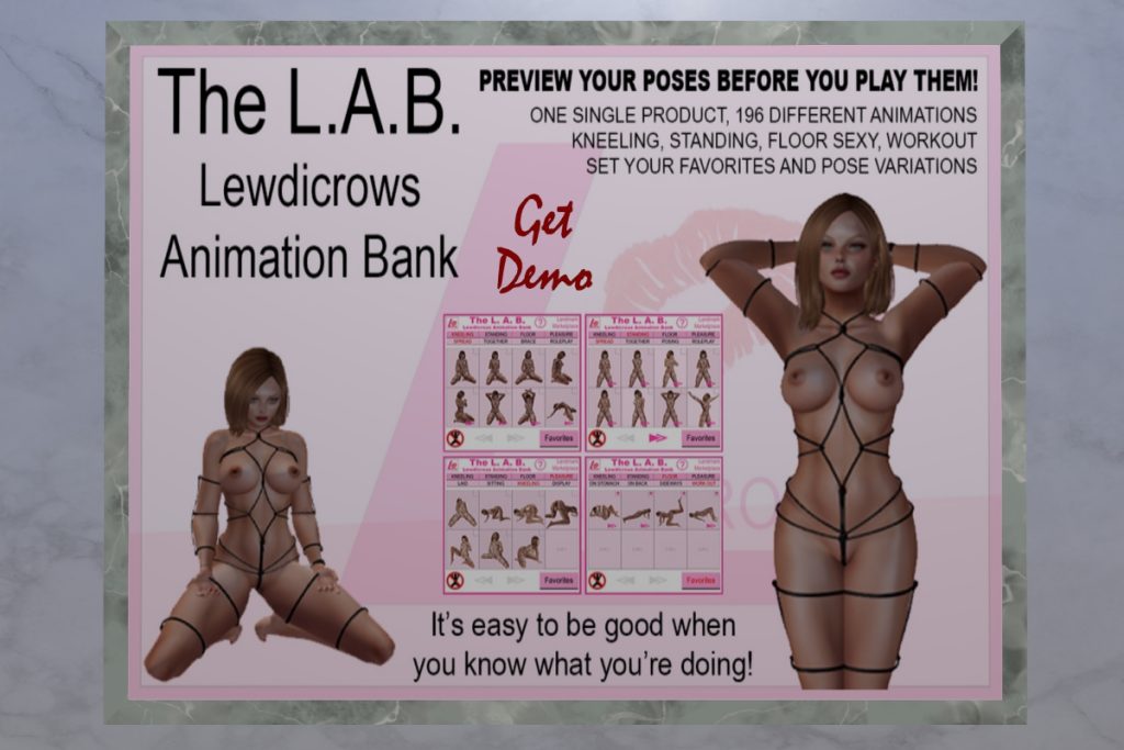 The L.A.B Animations HUD, L$450 FP