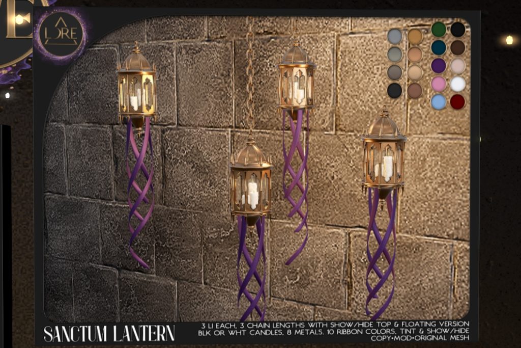 Sanctum Lantern, L$400