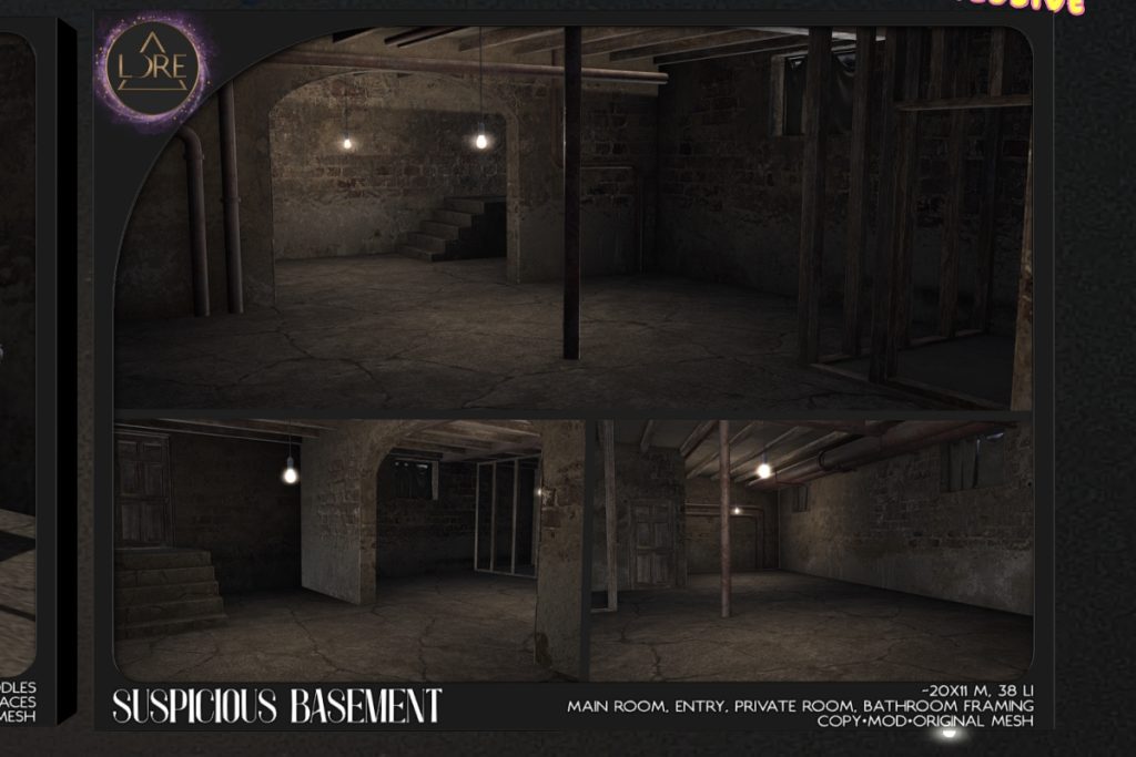 Suspicious Basement, L$600