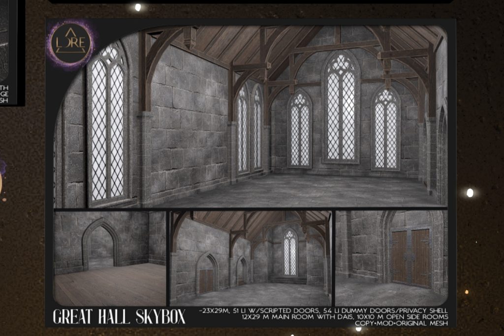 Great Hall Skybox, L$600