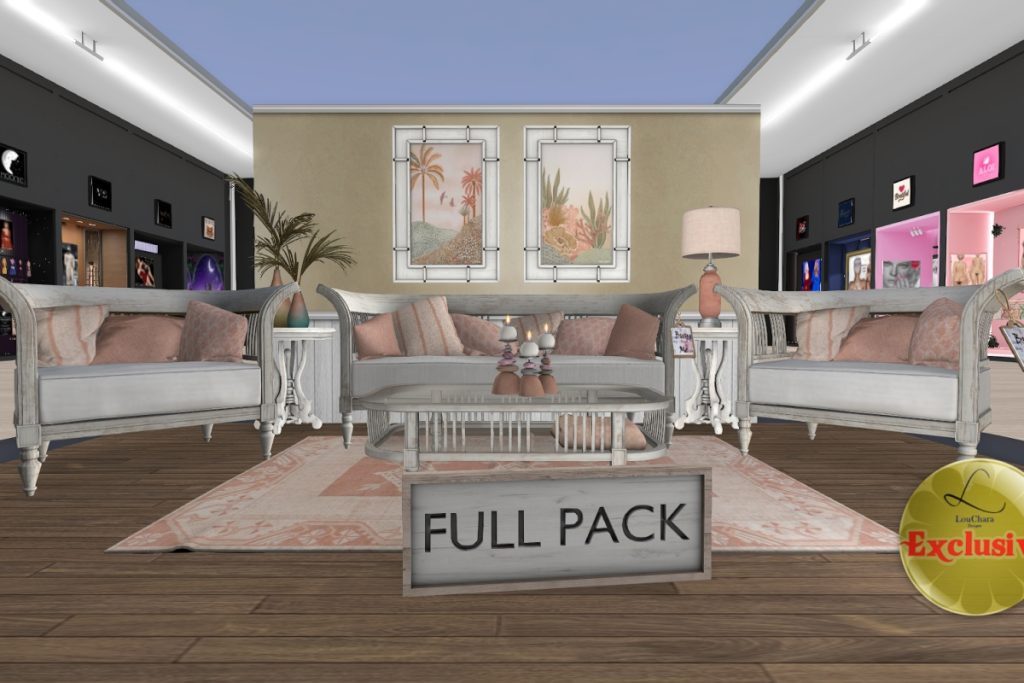 Maribel Living Room, L$99-L$299 each/L$699 FP