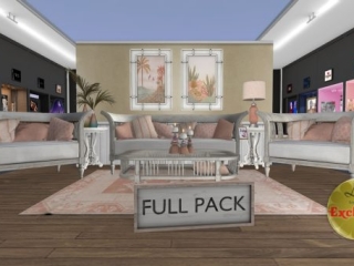 Maribel Living Room, L$99-L$299 each/L$699 FP