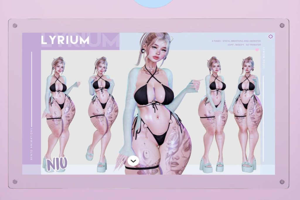 Niu Animation Set, L$299