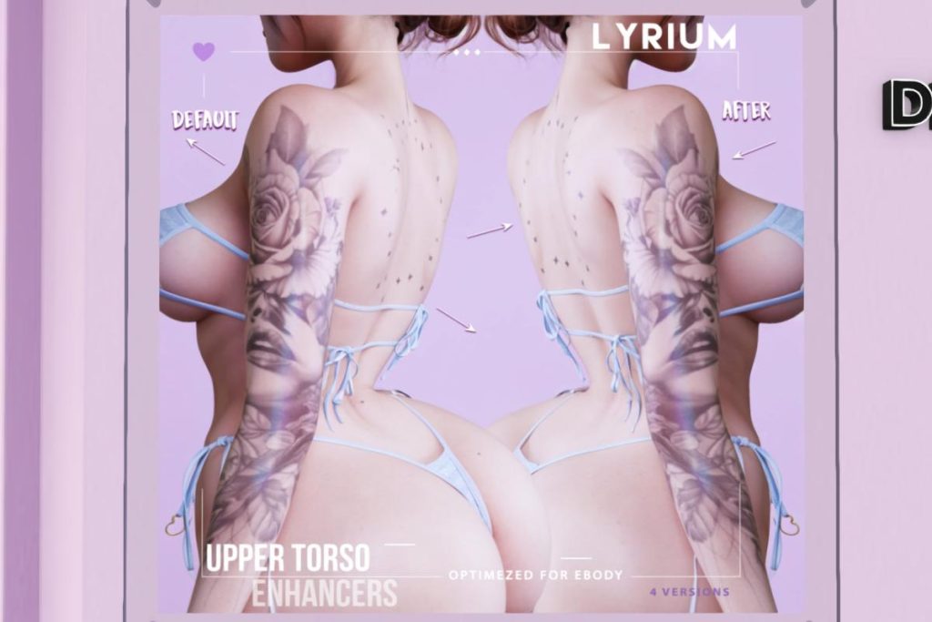 Upper Torso Enhancers - Reborn, L$299