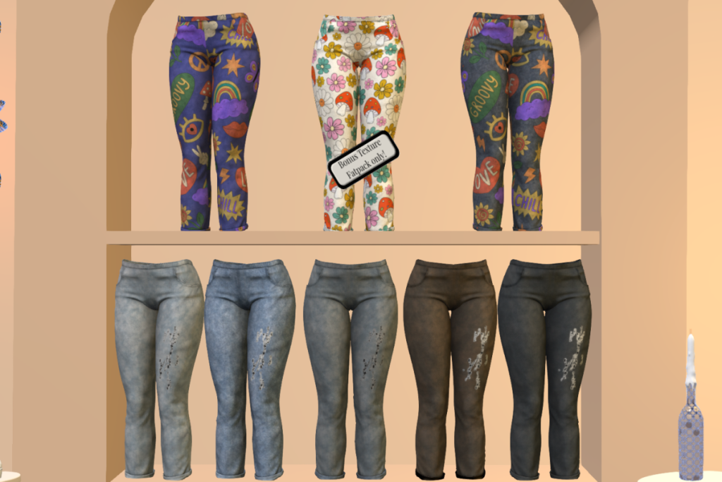 Jeans - GenX/Legacy/MaitreyaX/Prima/Reborn, L$199 each/L$599 FP