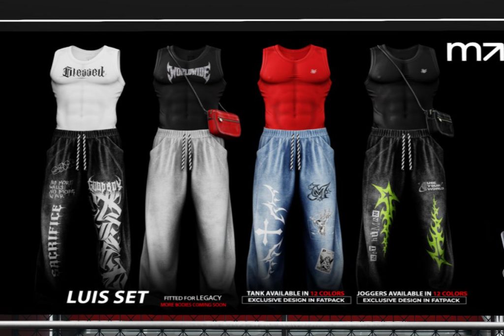 Luis Set - Legacy Male, L$250-L$299 each/L$399-L$999 each FP