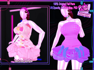 Spring Bow Dress - See Ad For Fits, L$499 FP