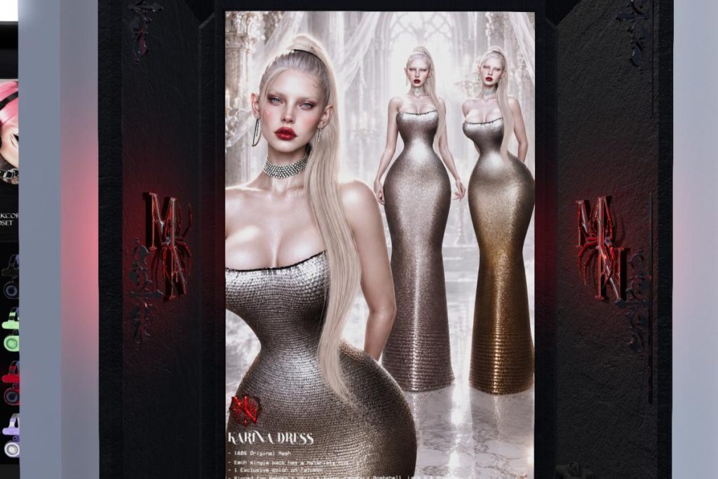 Karina Dress - Legacy/MaitreyaX/Nhumana/Reborn/+mods, L$350 each/L$2050 FP