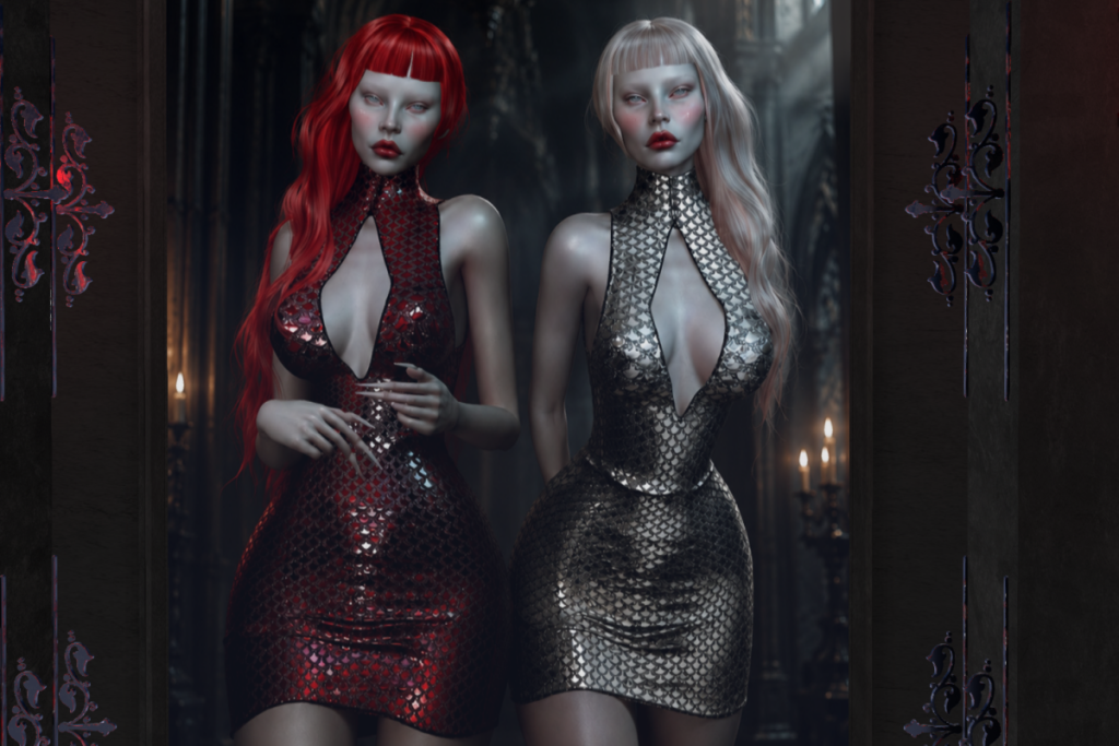 Punk Dress - Legacy/MaitreyaX/Nhumana/Reborn/+mods, L$320 each/L$1990 FP