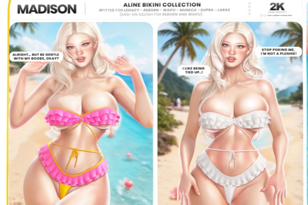 Aline Bikini Collection - Inithium/Legacy/MaitreyaX/Reborn/Yentements/+mods, L$499 each/L$2999 each FP/L$4999 MP