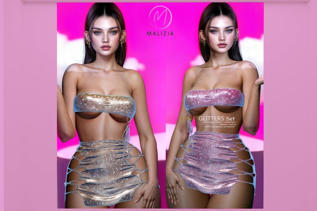 Glitters Set - Legacy/MaitreyaX/Reborn/+mods, L$219 each/L$1499 FP