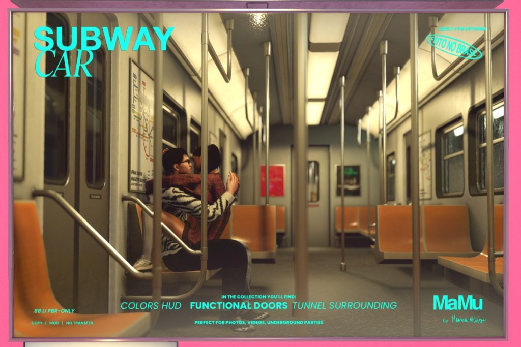 Subway Car, L$2240