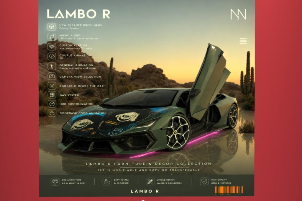 Lambo R, L$5000