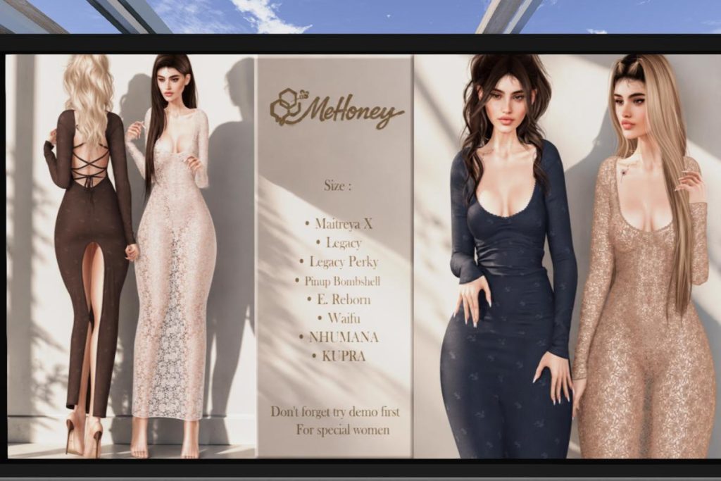 Vislava Dress - Inithium/Legacy/MaitreyaX/Nhumana/Reborn/+mods, L$280 each/L$1450 each FP