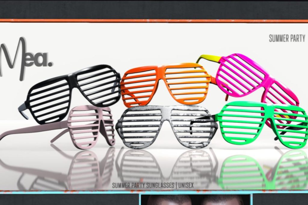 Summer Party Sunglasses, L$399