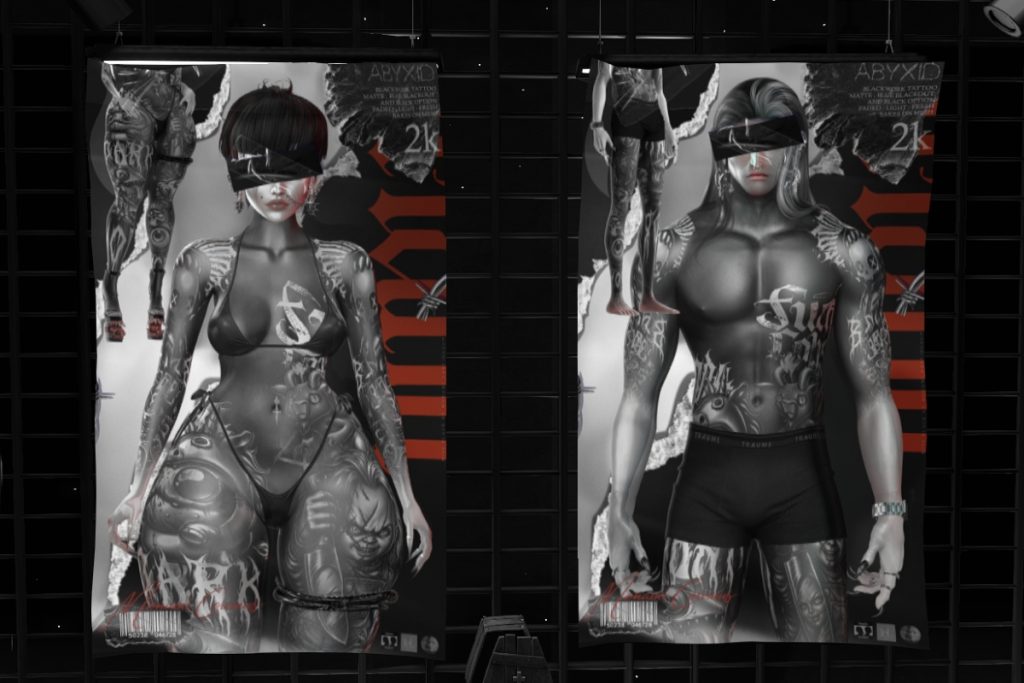Abyxid Tattoo - EvoX/Genus/SLUV, L$459 each