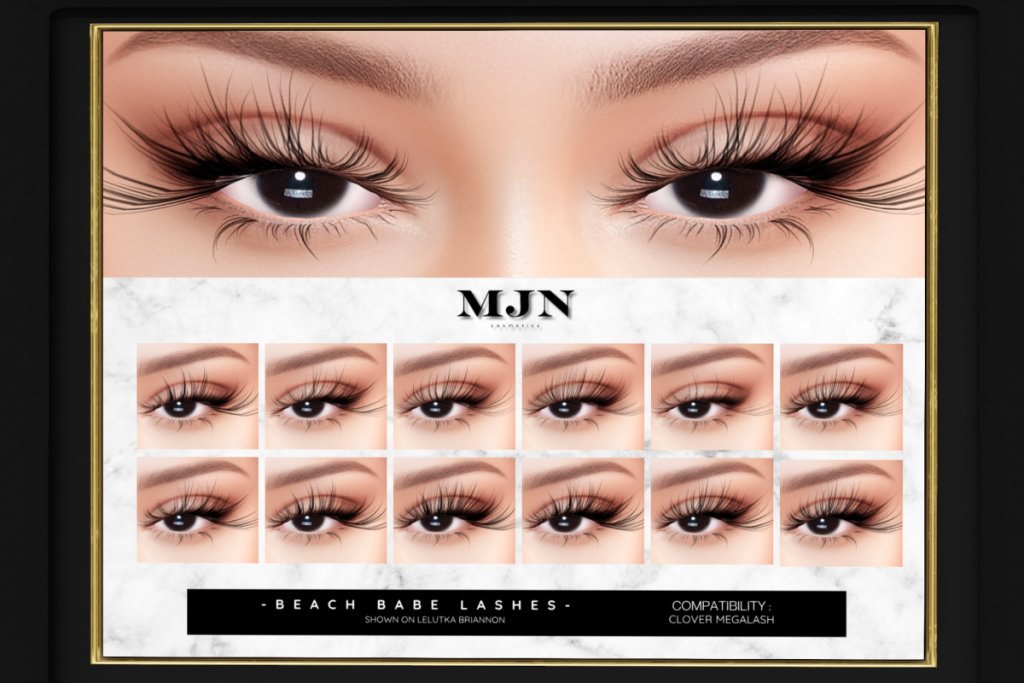 Beach Babe Lashes - Clover Megalash, L$149
