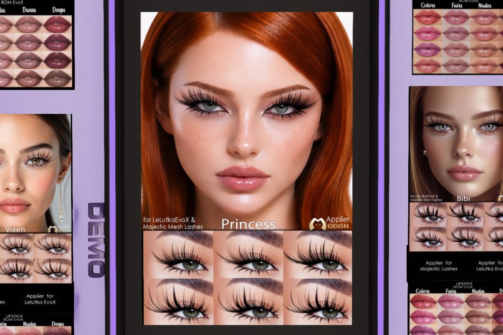 Princess Lashes - EvoX/Majestic Lashes, L$320
