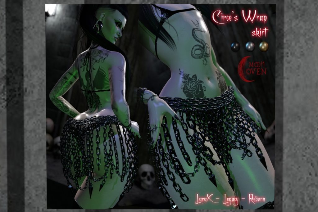 Circe's Wrap Skirt - Legacy/MaitreyaX/Reborn, L$400 FP