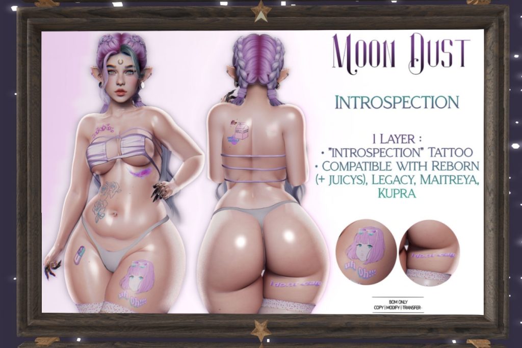 Introspection Tattoo - BOM, L$149
