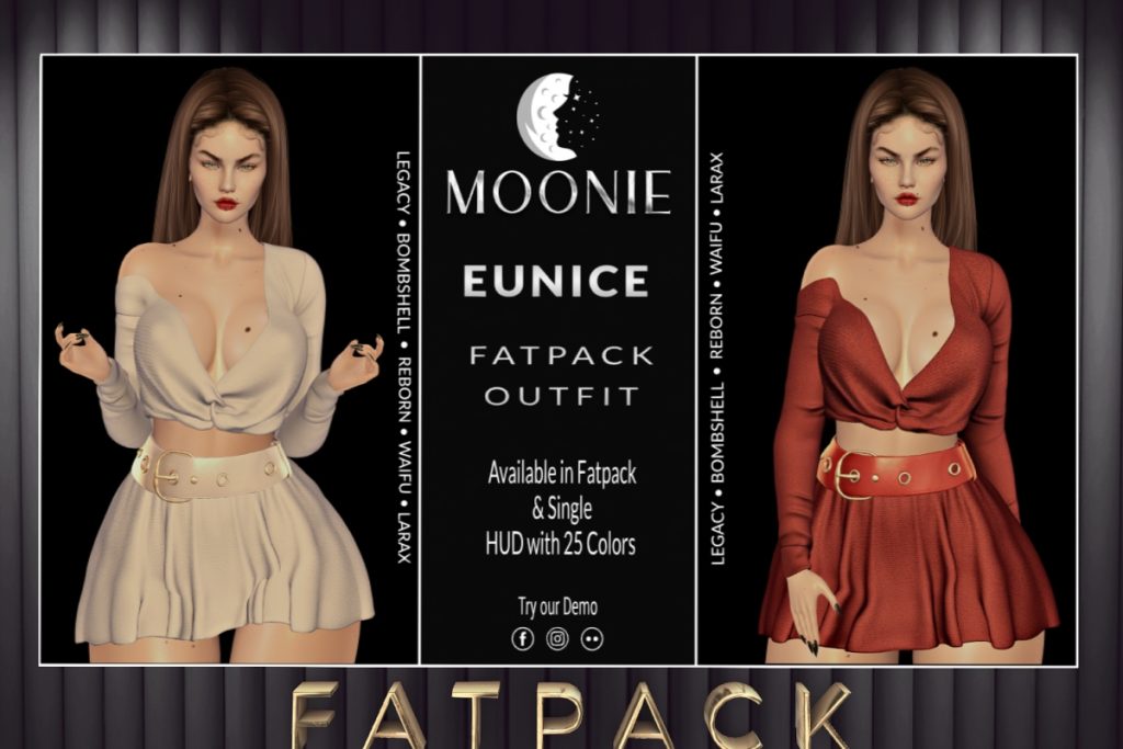 Eunice Outfit - Legacy/MaitreyaX/Reborn/+mods, L$165 each/L$450 FP