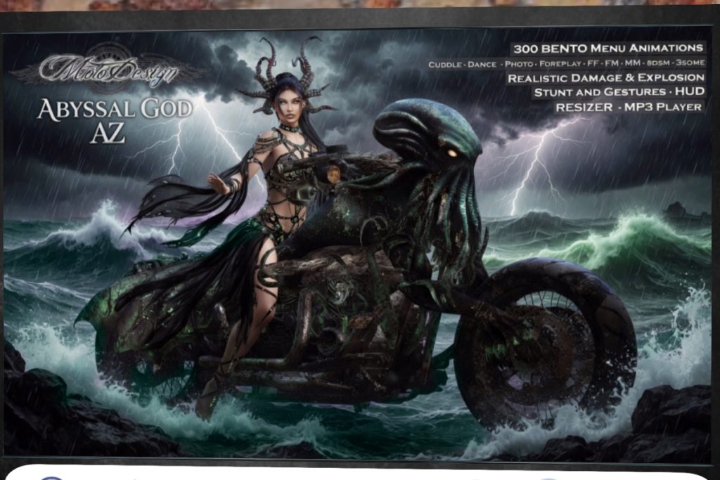 Abyssal God AZ Motorcycle, L$1500
