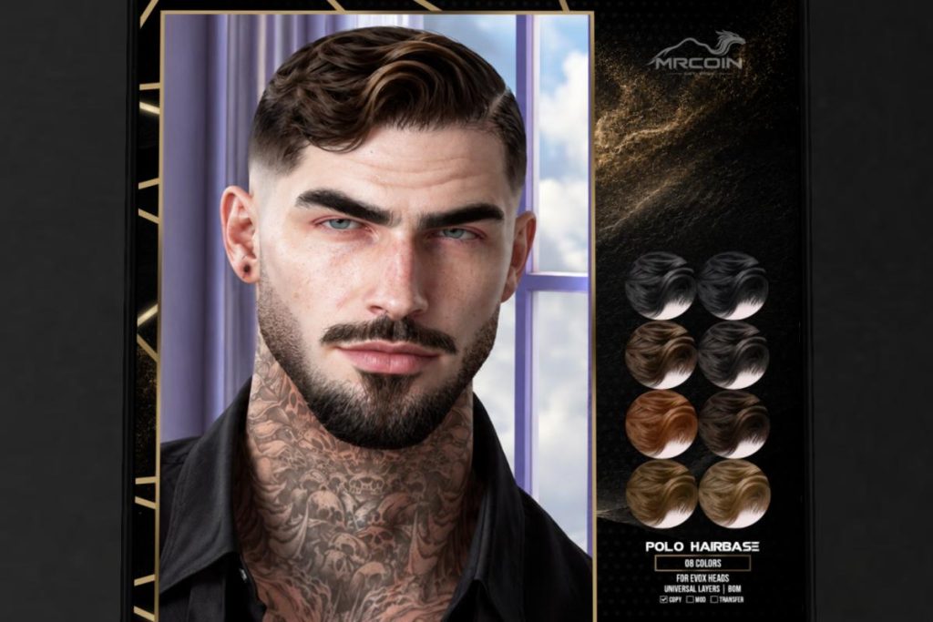 Polo Hairbase - EvoX, L$300