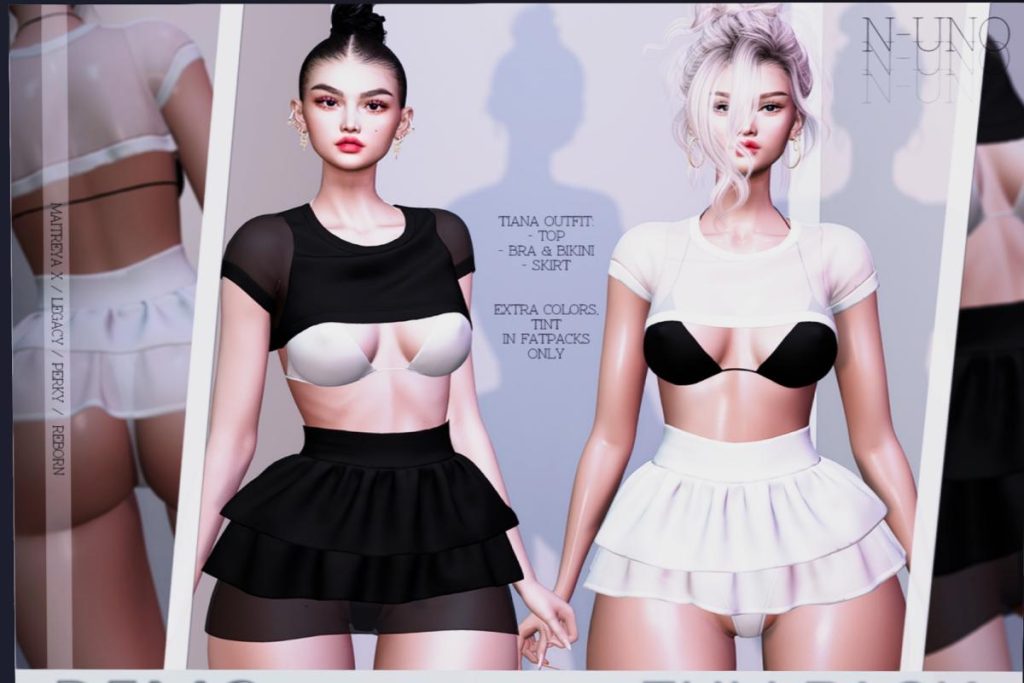 Tiana Outfit - Legacy/MaitreyaX/Reborn/+mods, L$199 each/L$699-L$1199 each FP