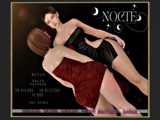 Betzy Dress - Legacy/Maitreya/Reborn/+mods, L$169 each/L$450 FP